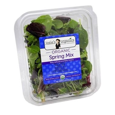 slide 1 of 1, Josie's Organics Organic Spring Mix, 5 oz