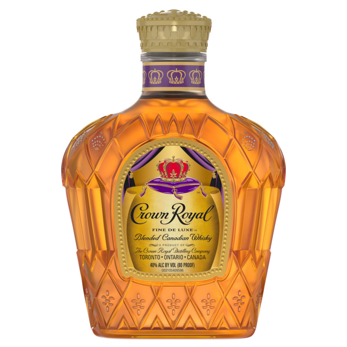 slide 1 of 7, Crown Royal Fine Deluxe Canadian Whisky, 375 ml