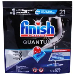 Finish Quantum Automatic Dishwasher Detergent 21 ea