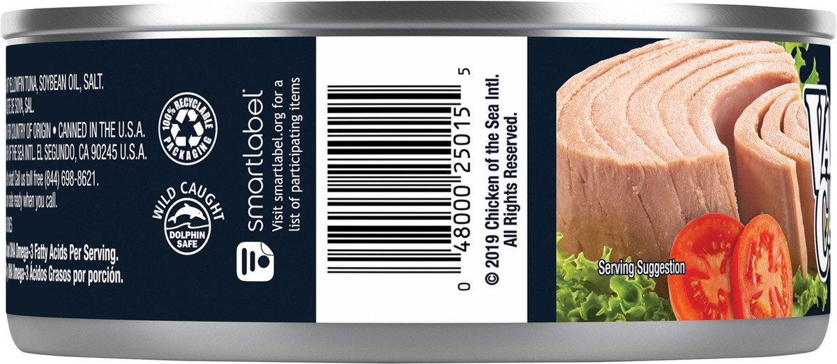 slide 4 of 8, Van Camp's Fancy Solid Light Tuna 5 oz, 5 oz