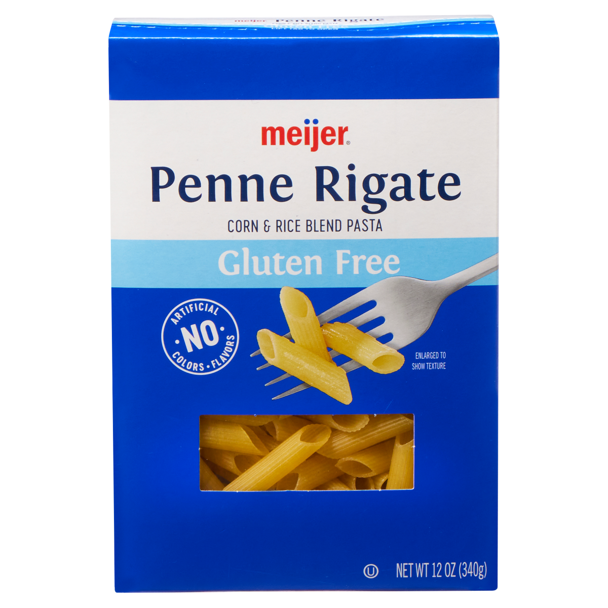 slide 1 of 13, Meijer Gluten Free Penne Rigate, 12 oz, 12 oz