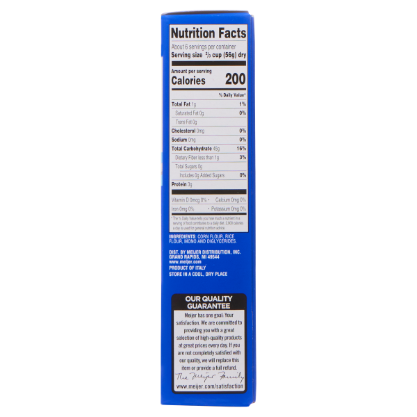 slide 7 of 13, Meijer Gluten Free Penne Rigate, 12 oz, 12 oz