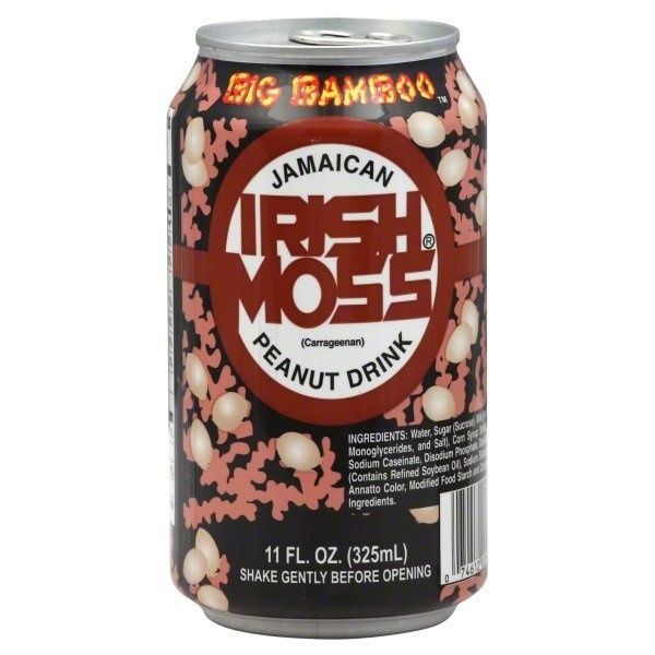 slide 1 of 1, Big Bamboo Irish Moss Jamaican Peanut Drink Soda, 11 oz