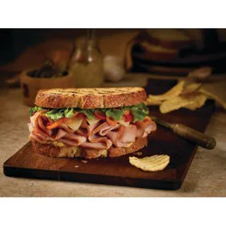 Ham & Swiss On White