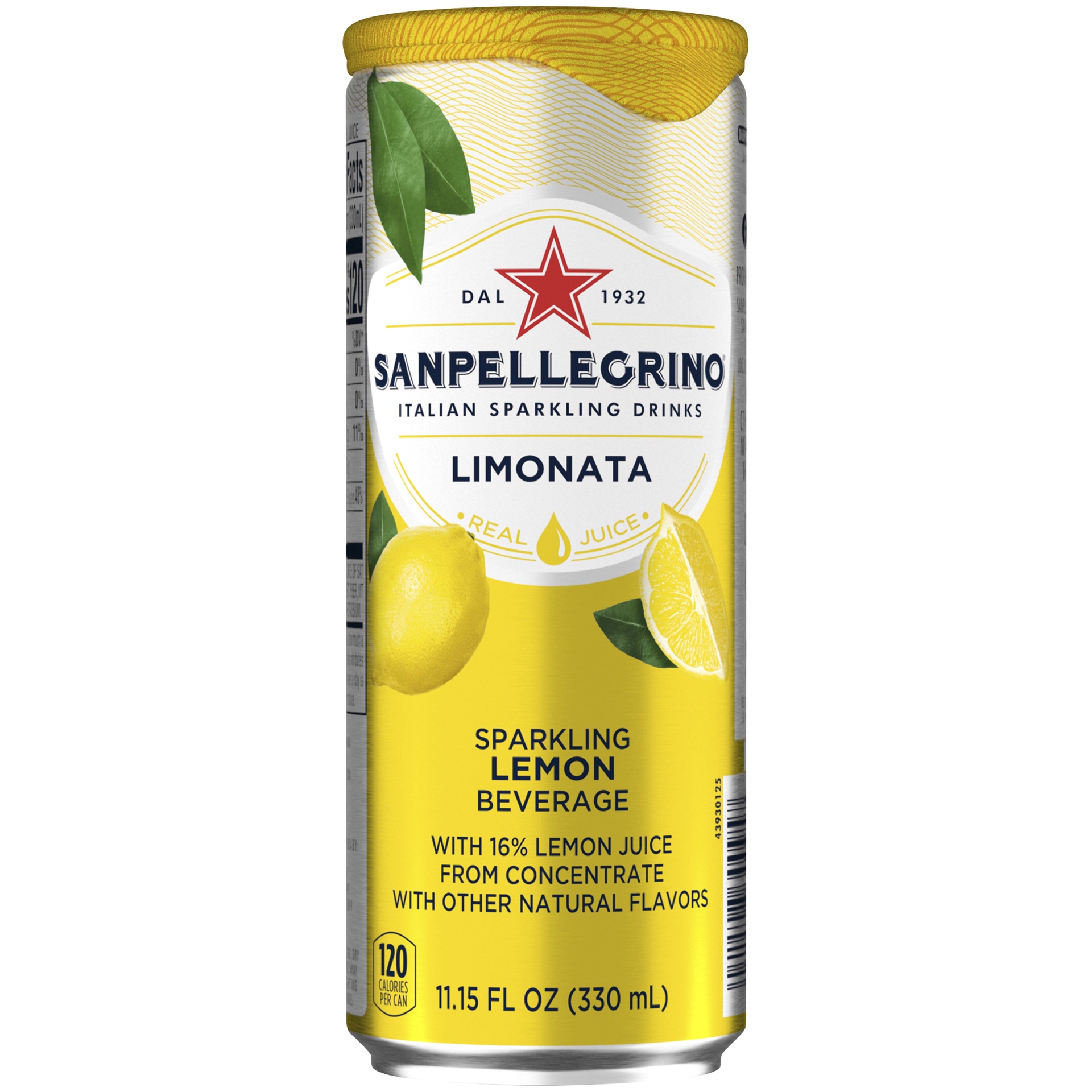 slide 1 of 2, Sanpellegrino Lemon Italian Sparkling Drinks, 11.15 fl oz