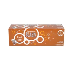 Brookshire's Blast Soda Root Beer - 12 ct; 12 fl oz