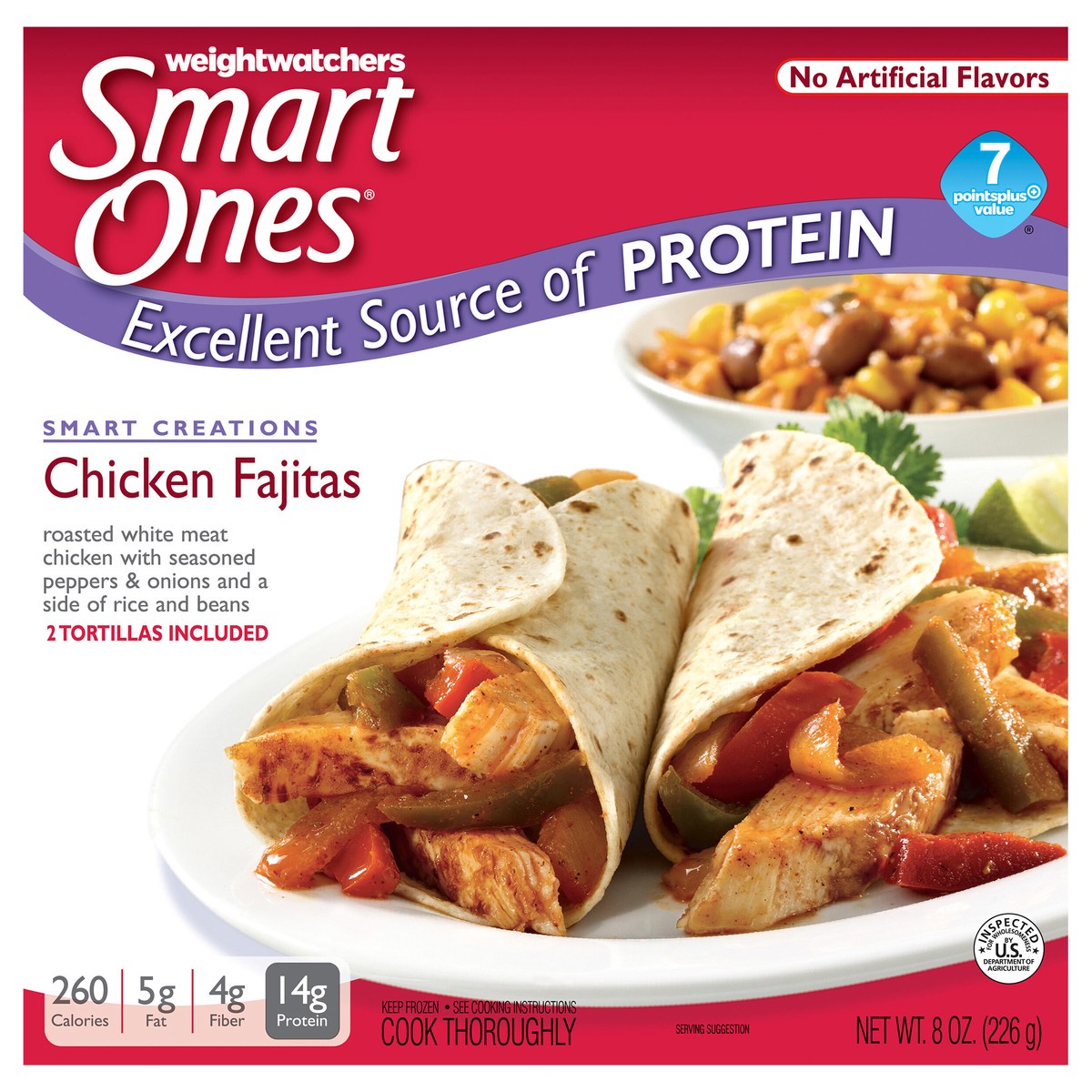 slide 1 of 11, Smart Ones Smart Creations Chicken Fajitas 8 oz Box, 8 oz