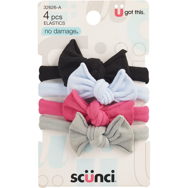 slide 1 of 1, scünci Elastics 4 Elastics, 4 ct