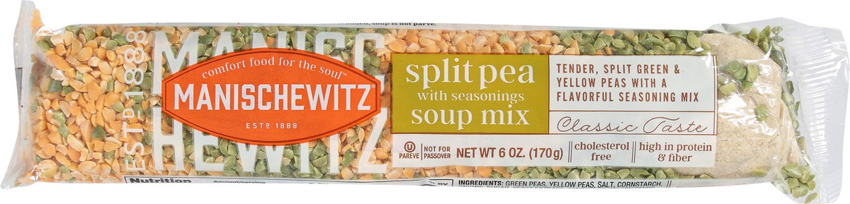 slide 5 of 9, Manischewitz® split pea with seasonings soup mix, 6 oz