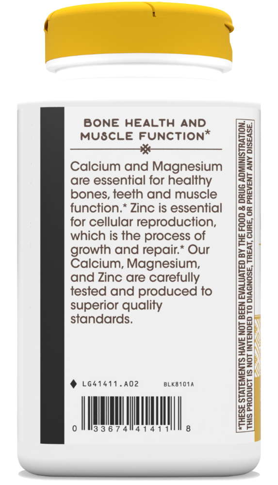 slide 4 of 6, Nature's Way Calcium-Magnesium-Zinc, 250 ct