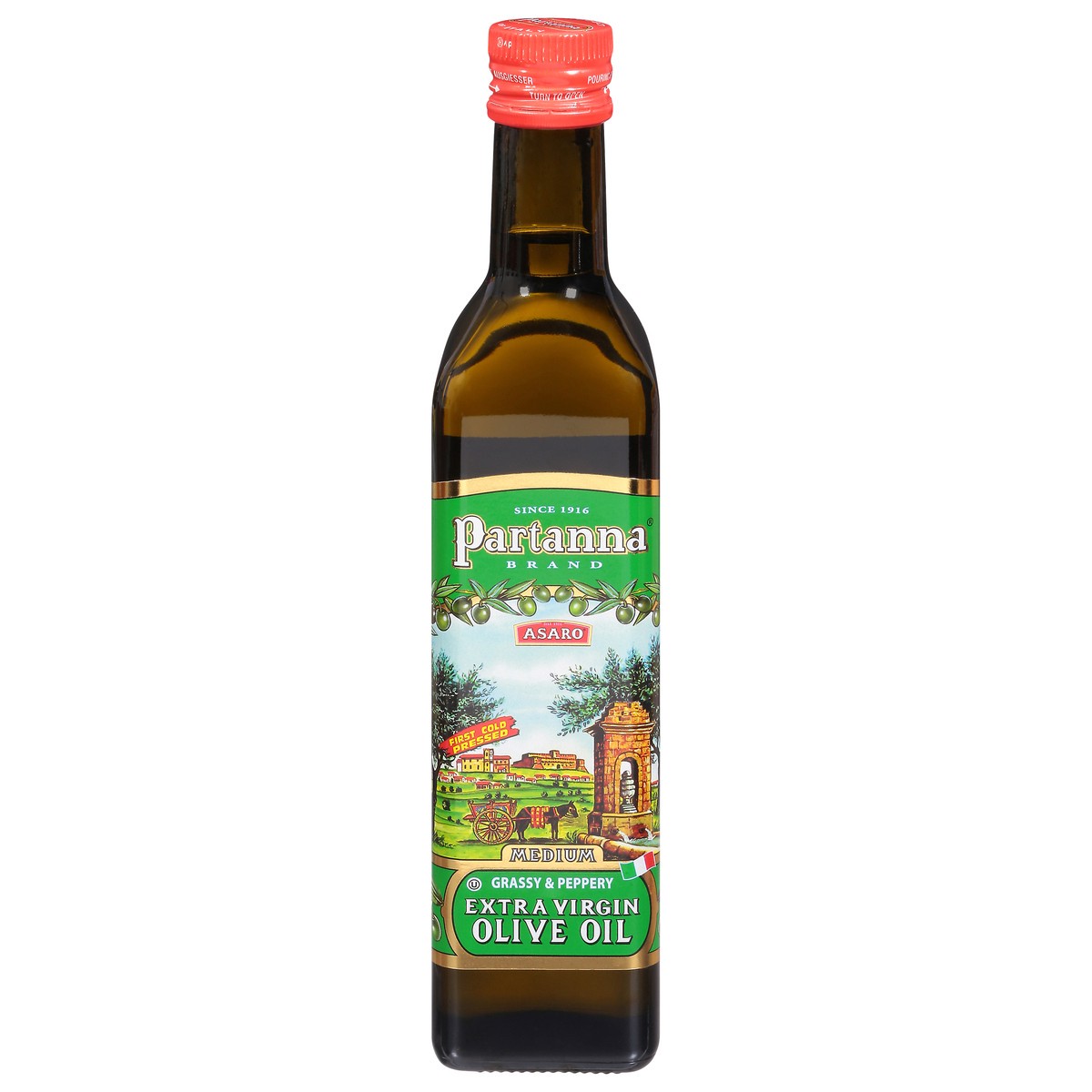 slide 2 of 14, Partanna Extra Virgin Medium Olive Oil 16.9 fl oz, 16.9 fl oz