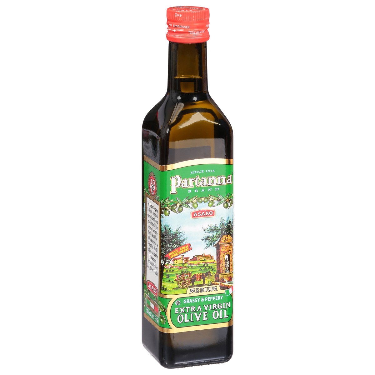 slide 5 of 14, Partanna Extra Virgin Medium Olive Oil 16.9 fl oz, 16.9 fl oz
