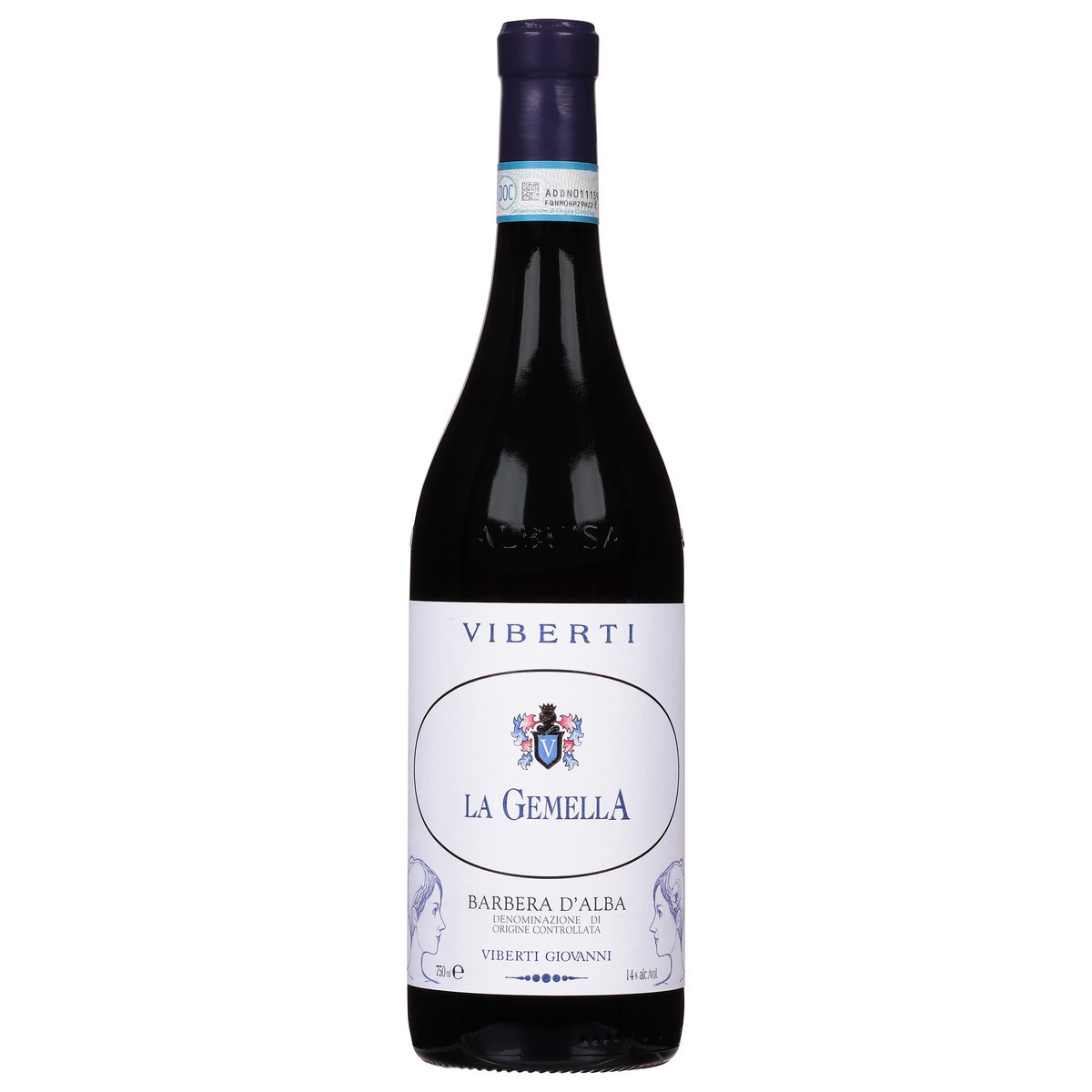 slide 7 of 11, Viberti Barbera d'Alba La Gemella 750 ml, 750 ml