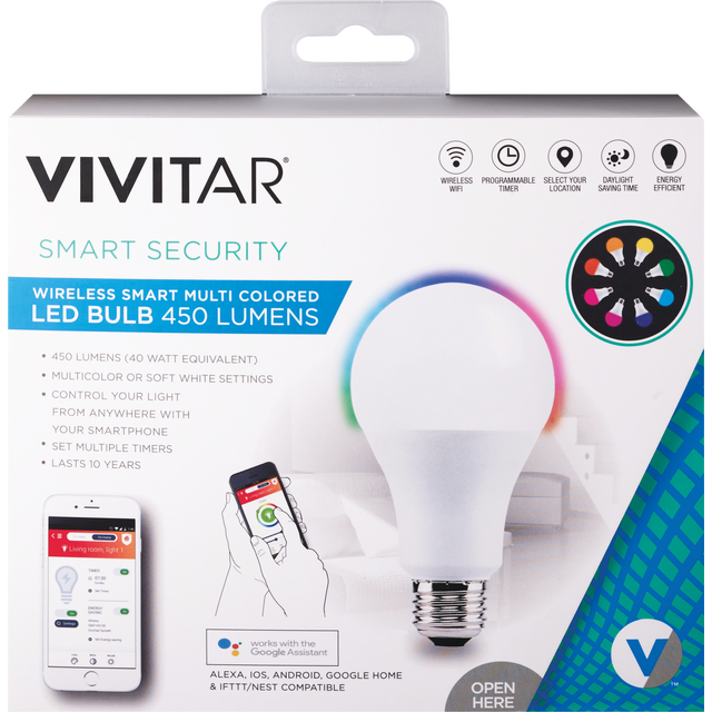 slide 1 of 1, Vivitar Wifi Bulb, 1 ct