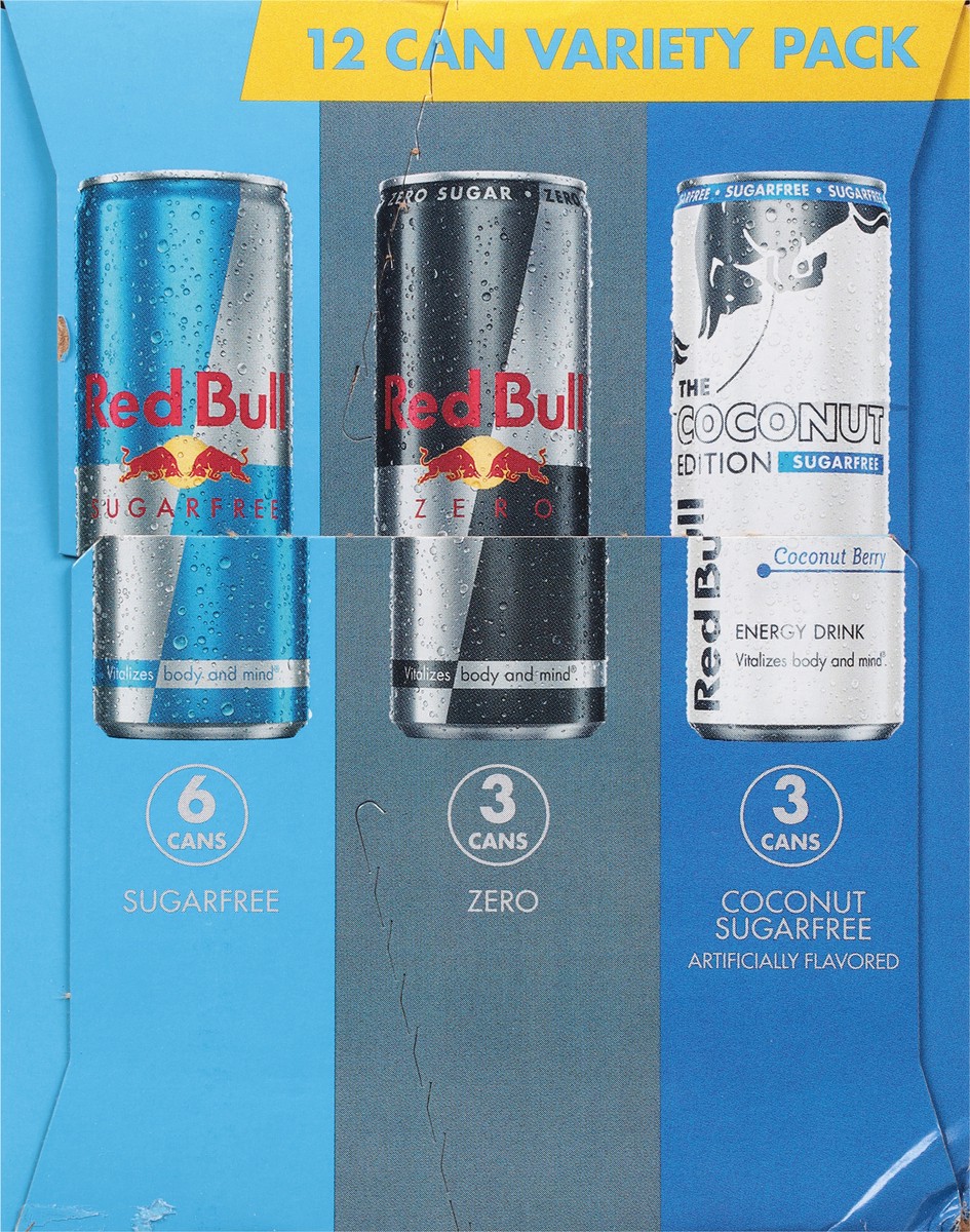 slide 3 of 12, Red Bull Energy Drink Variety Pack 12 - 8.4 fl oz Cans, 12 ct