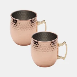 Houdini Moscow Mule Hammered Copper Plated