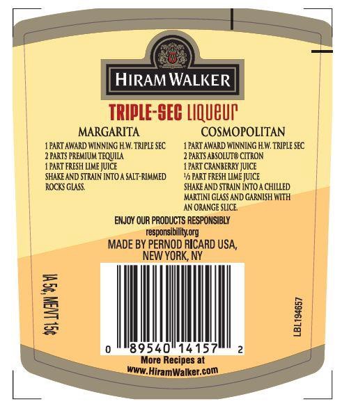 slide 4 of 5, Hiram Walker Triple Sec 750mL Bottle 60 Proof, 750 ml