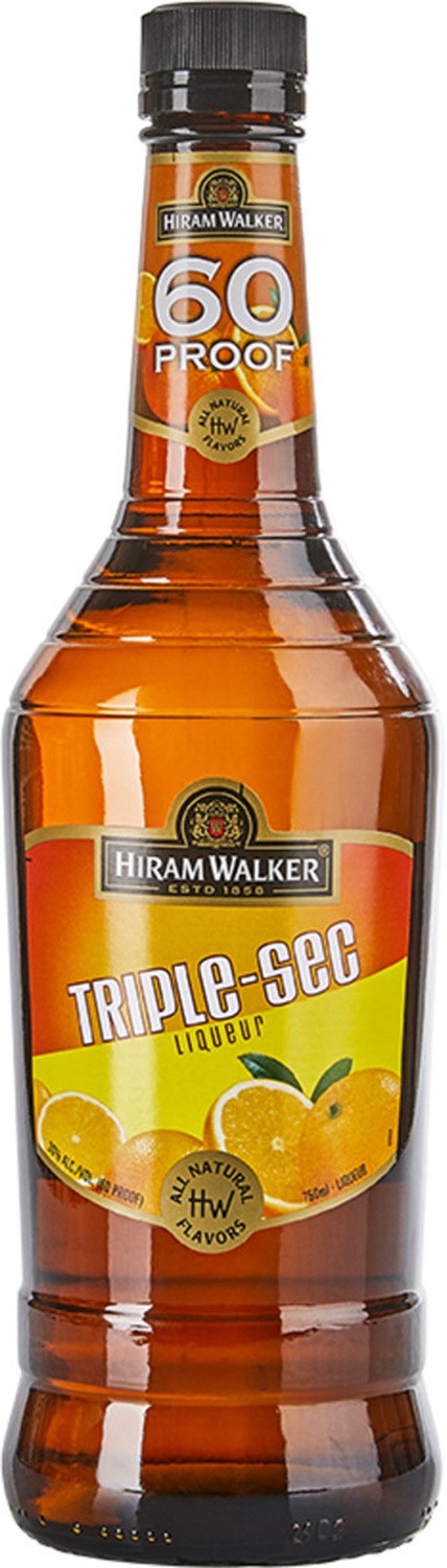 slide 1 of 5, Hiram Walker Triple Sec 750mL Bottle 60 Proof, 750 ml