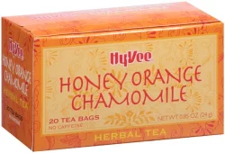 Hy-vee Honey Orange Chamomile Herbal Tea Bags - 20 ct; 0.85 oz