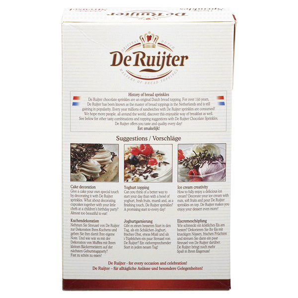 slide 2 of 29, De Ruyter Dark Sprinkles, 14 oz