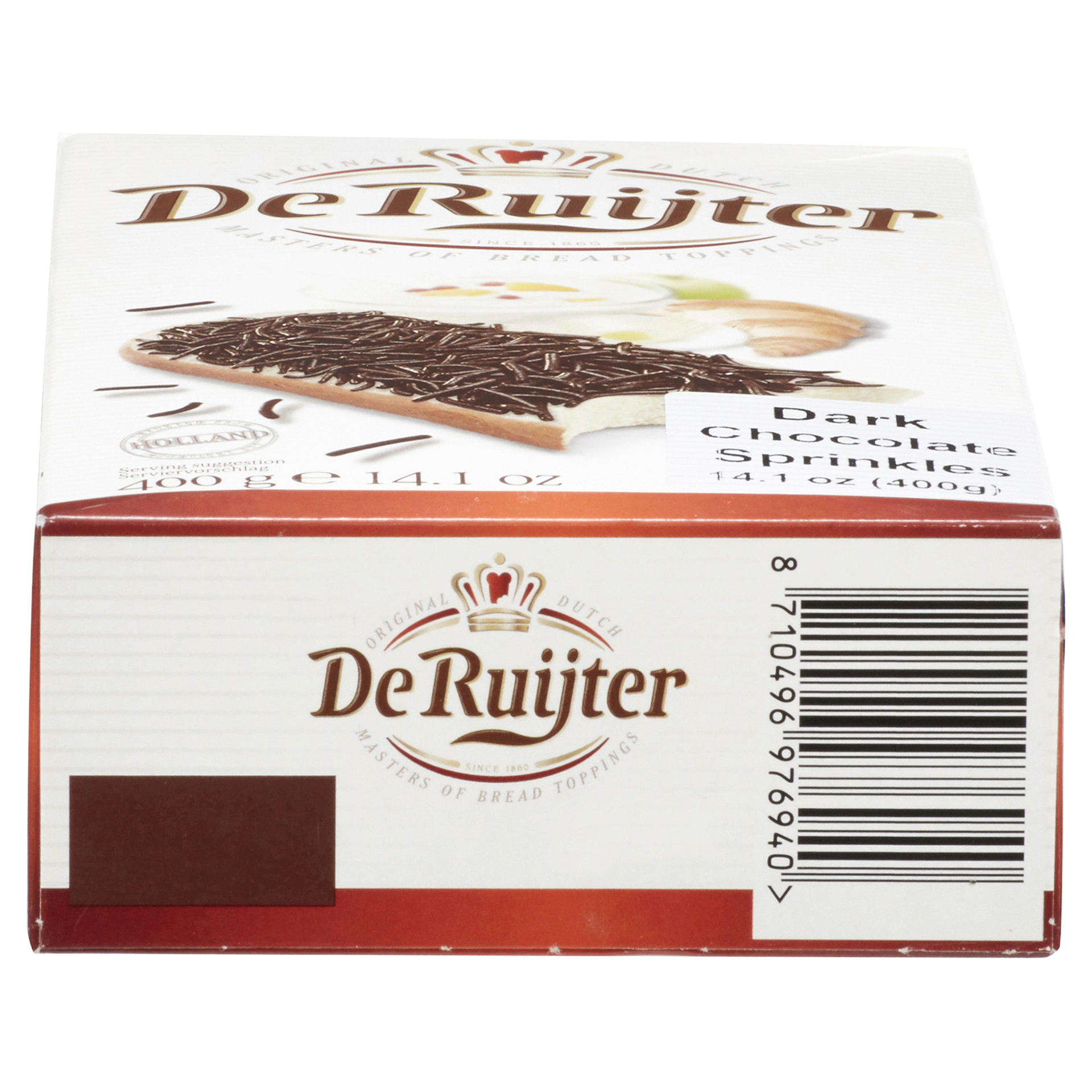 slide 23 of 29, De Ruyter Dark Sprinkles, 14 oz