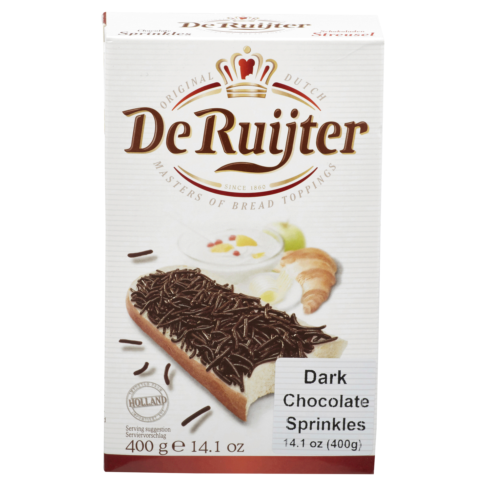 slide 1 of 29, De Ruyter Dark Sprinkles, 14 oz