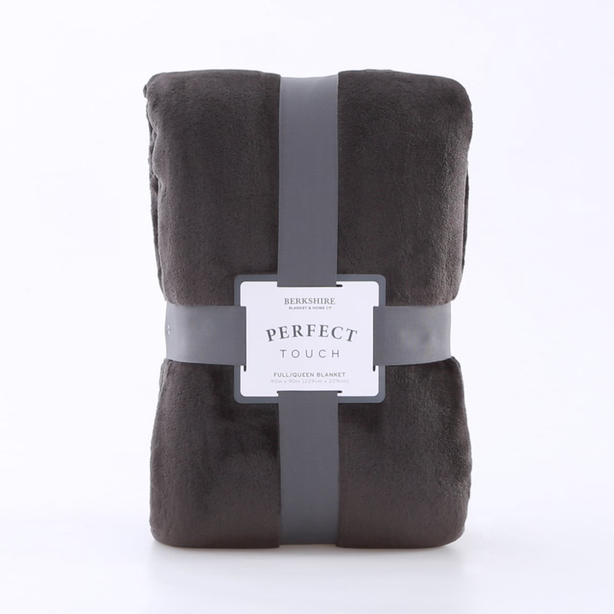 slide 1 of 4, BERKSHIRE BLANKET Berkshire Perfect Touch Blanket Molten Coal Full Queen, 1 ct