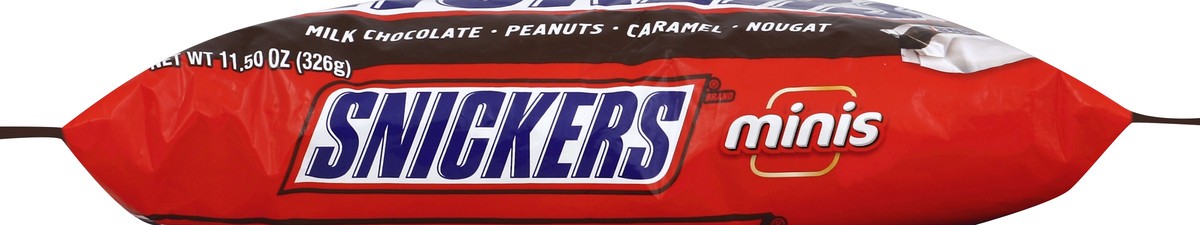 slide 5 of 5, Snickers, Original Minis Chocolate Candy Bars, 11.5 Oz, 11.5 oz