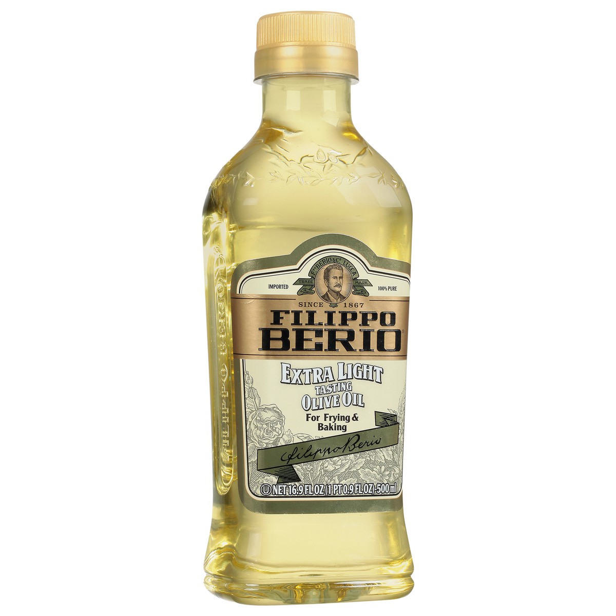 slide 5 of 9, Filippo Berio Extra Light Tasting Olive Oil, 16.9 fl oz