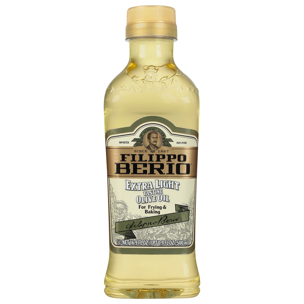 slide 1 of 9, Filippo Berio Extra Light Tasting Olive Oil, 16.9 fl oz