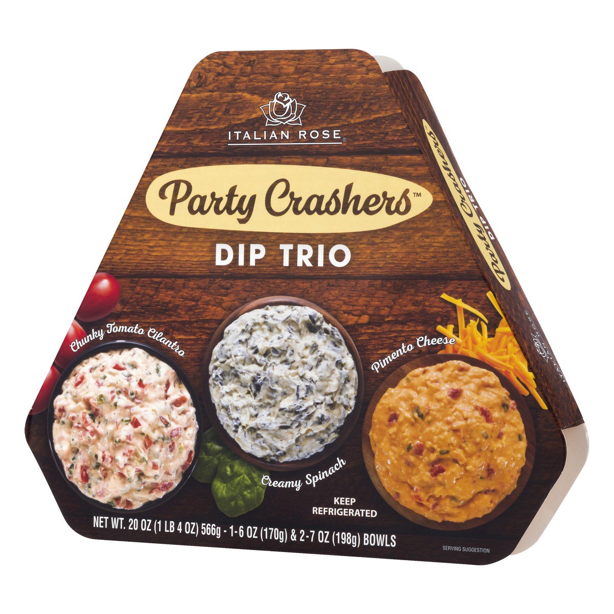 slide 7 of 9, Italian Rose Party Crashers Dip Trio, 20 oz