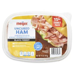 Meijer Black Forest Ham Lunch Meat, 15 Oz