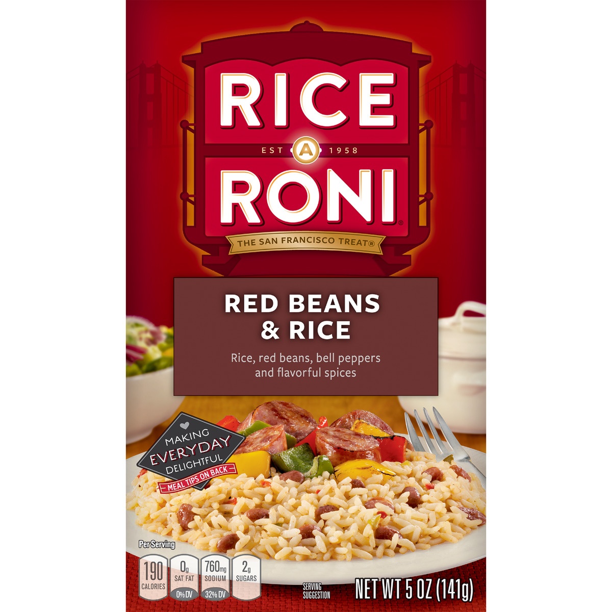 slide 1 of 5, Rice-A-Roni Red Beans & Rice Rice, 5 oz
