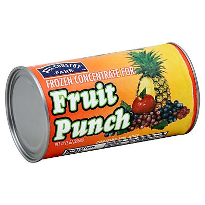 slide 1 of 1, Hill Country Fare Frozen Fruit Punch, 12 oz