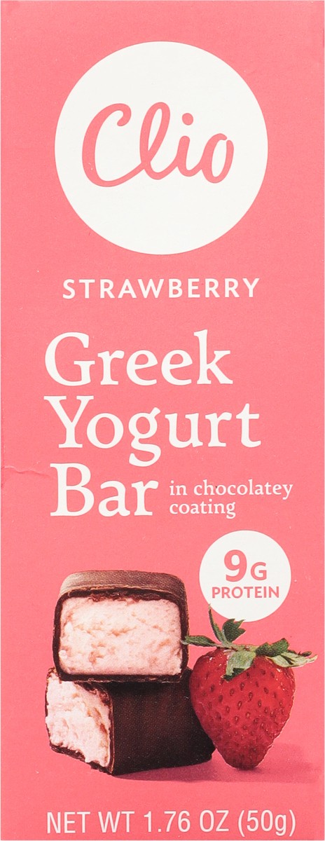 slide 7 of 11, Clio Greek Yogurt Bar, 1.76 oz