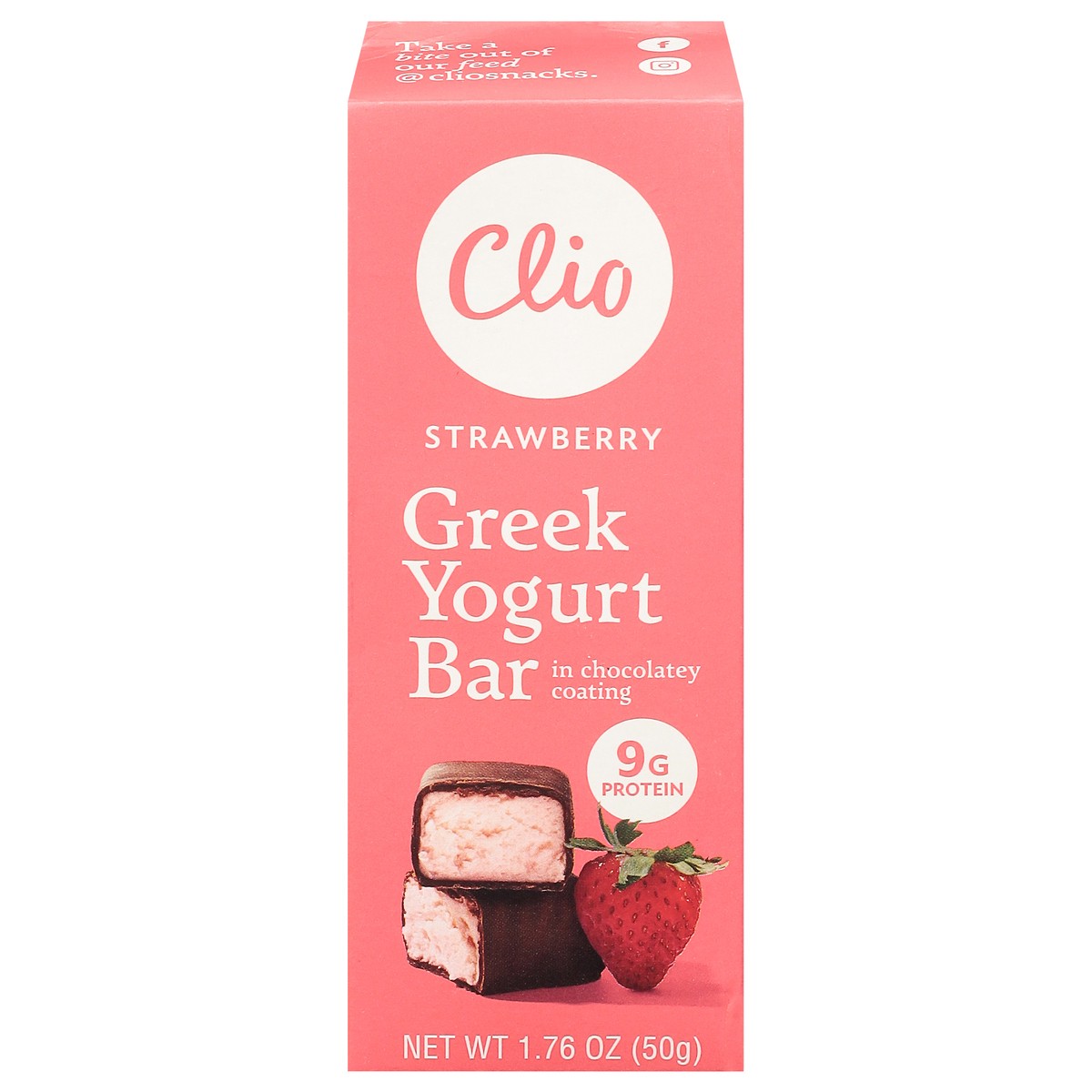 slide 4 of 11, Clio Greek Yogurt Bar, 1.76 oz
