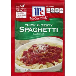 McCormick McCormick, Thick Zesty Spaghetti Sauce Mix