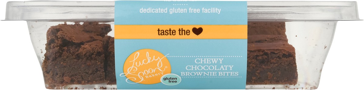 slide 5 of 9, Lucky Spoon Bakery Gluten Free Chewy Chocolaty Brownie Bites 6.6 oz, 6.6 oz
