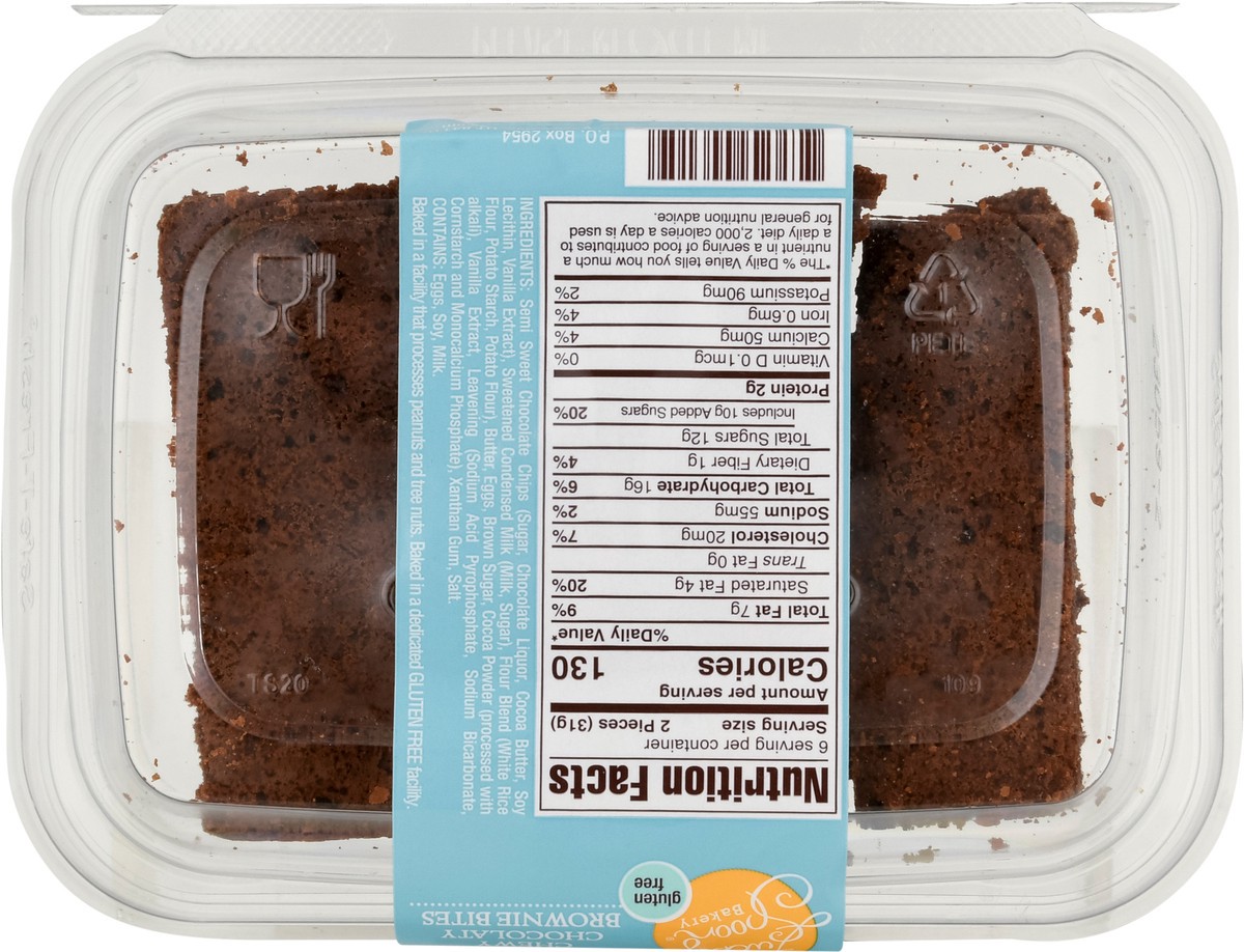 slide 8 of 9, Lucky Spoon Bakery Gluten Free Chewy Chocolaty Brownie Bites 6.6 oz, 6.6 oz