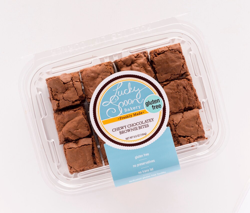 Lucky Spoon Bakery Chewy Chocolatey Brownie Bites 6.6 oz Shipt