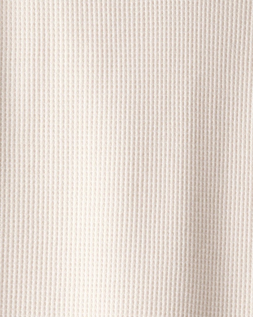 slide 2 of 2, Carter's Carters Boys Stripe Thermal Long-Sleeve Henley T-Shirt - Cream Cream 5, 1 ct