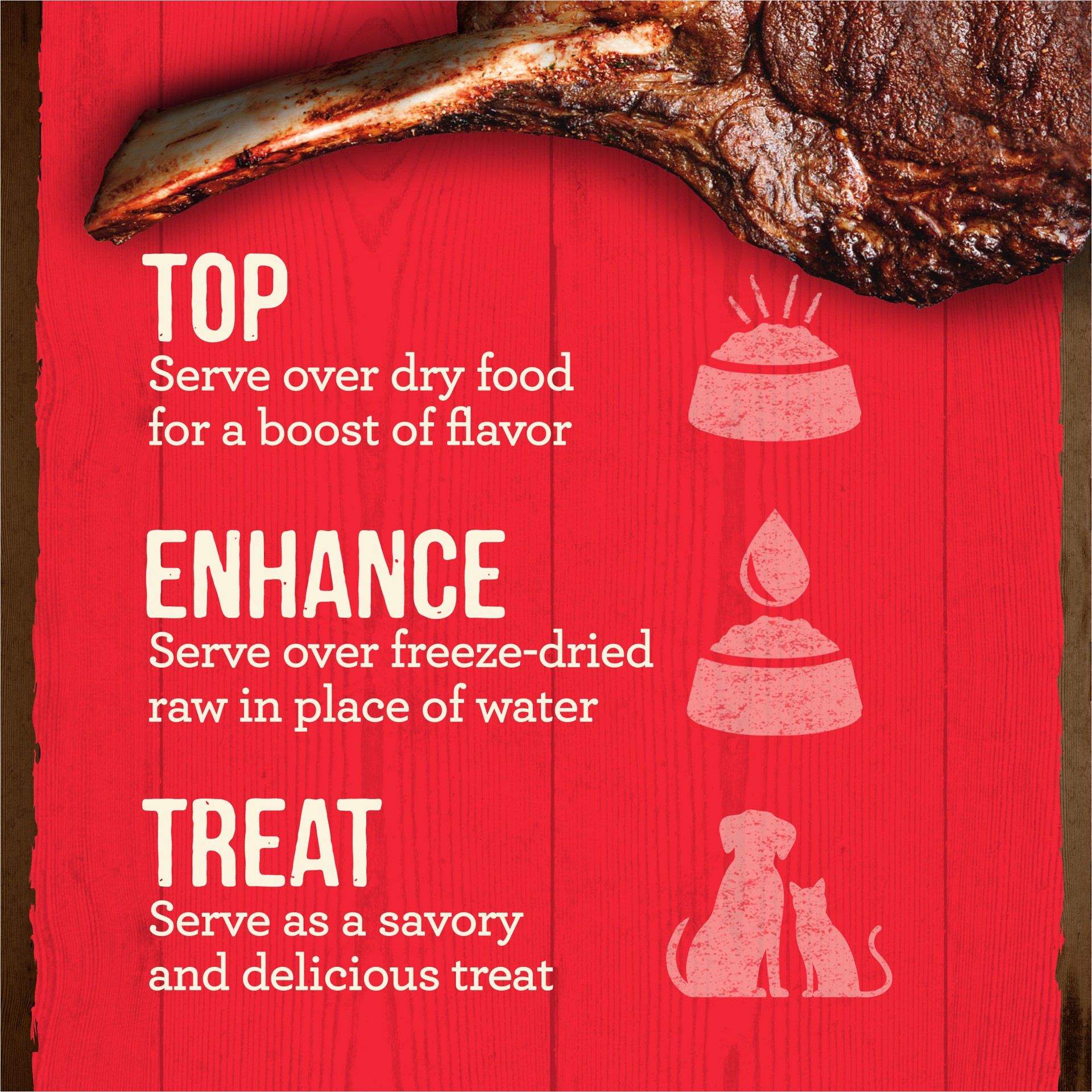 slide 9 of 9, Merrick Grain Free Bone Broth, Premium Human Grade And Gluten Free Dog And Cat Food Topper Pouches, Beef, 16 oz