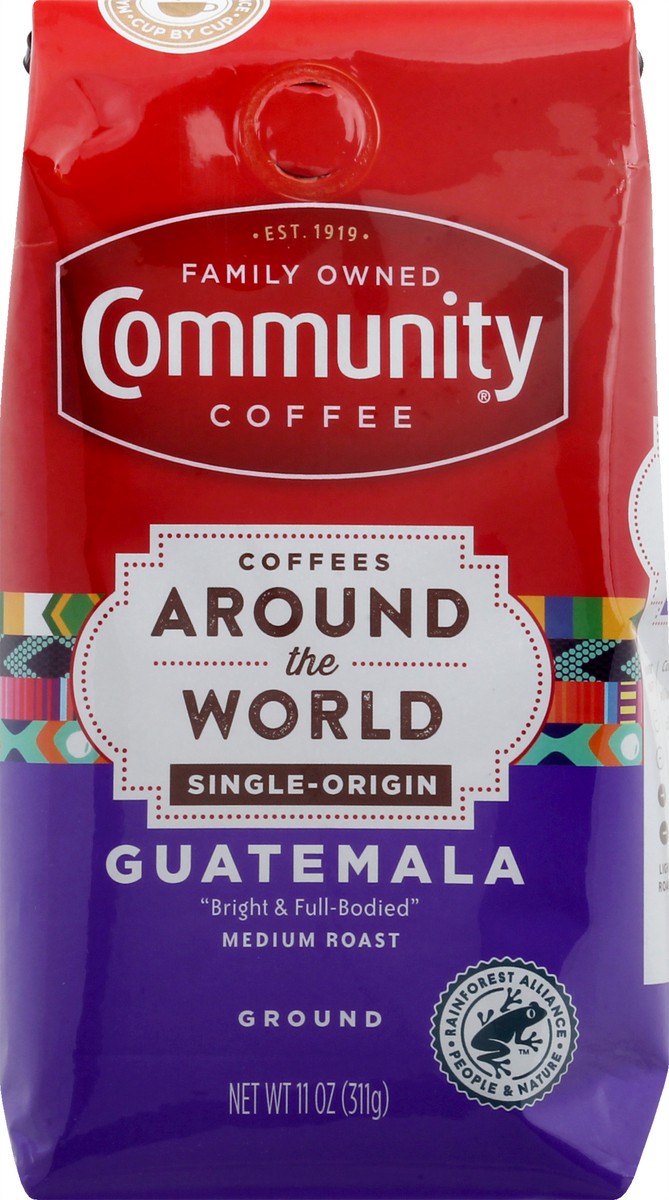 slide 9 of 9, Community Coffee Ground Medium Roast Guatemala Coffee - 11 oz, 11 oz