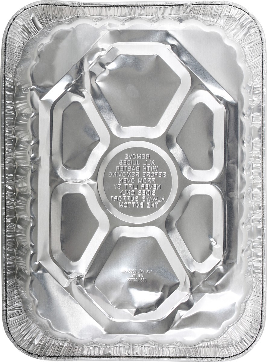 slide 7 of 9, Jiffy-Foil Large Rectangular Rack Roaster Pan 1 ea, 1 ct