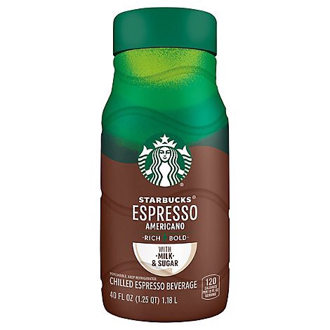 slide 1 of 1, Starbucks Iced Espresso Milk And Sugar Bottle- 40 fl oz, 40 fl oz