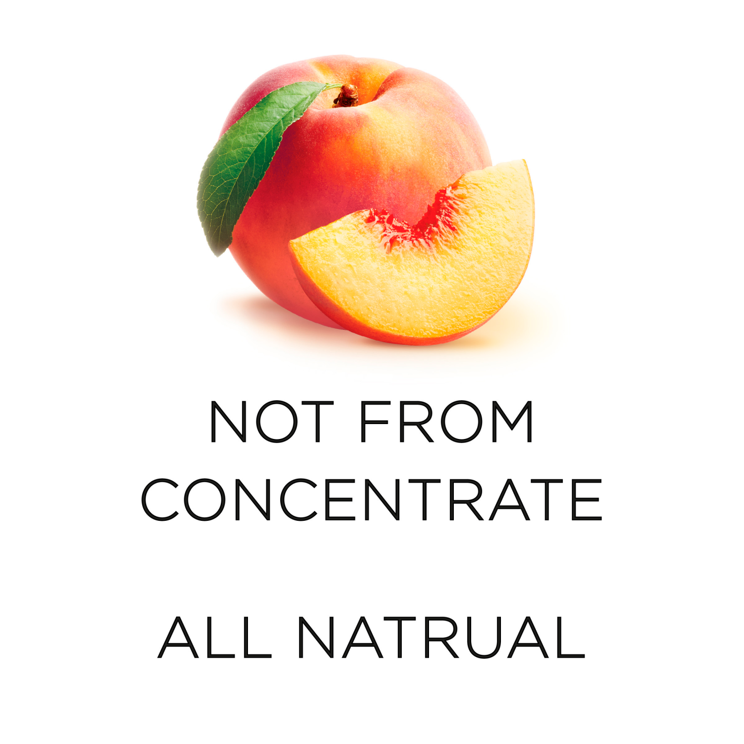 slide 2 of 4, Simply Peach Bottle, 52 fl oz, 52 fl oz