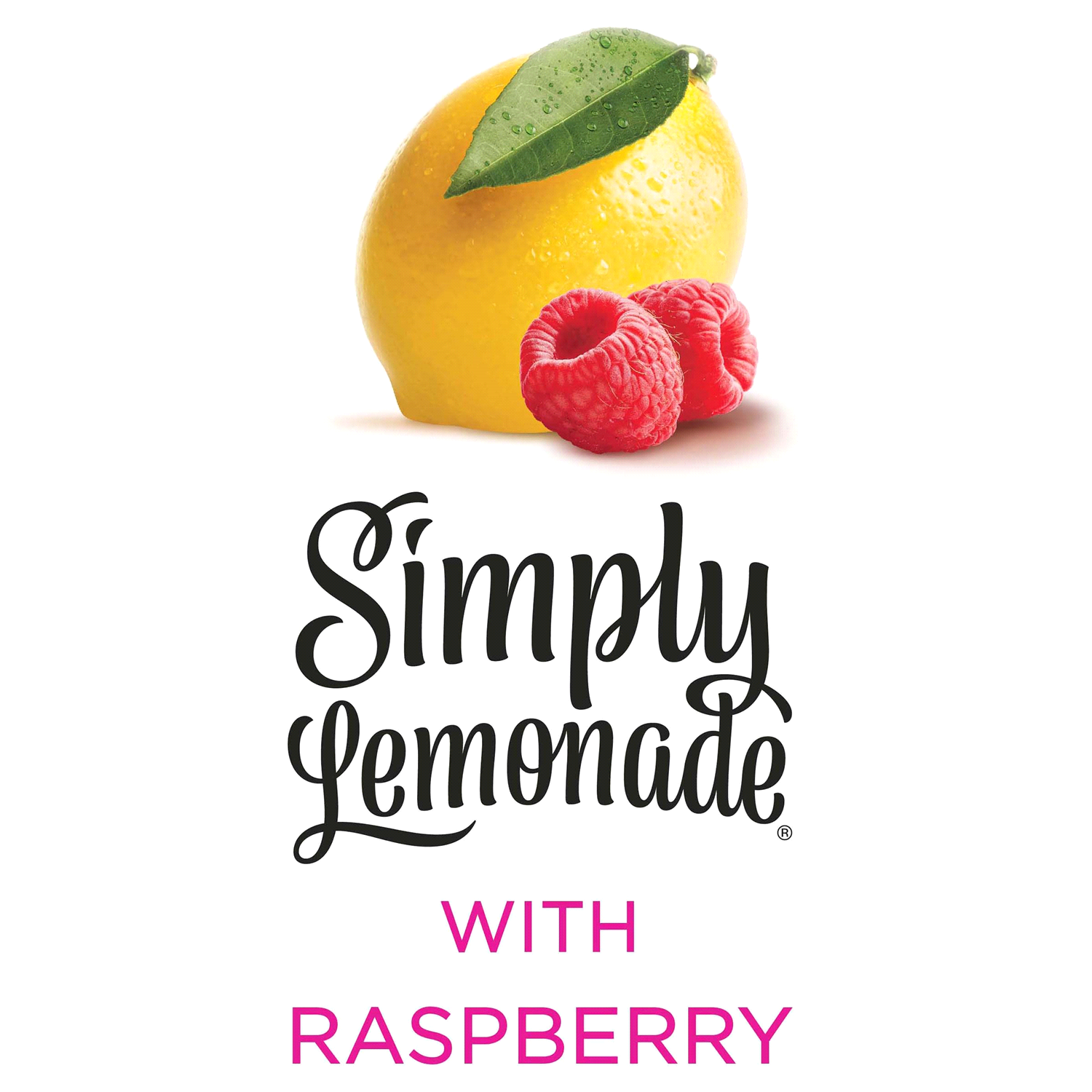 slide 3 of 4, Simply Lemonade with Raspberry, All Natural Non-GMO, 52 fl oz, 52 fl oz