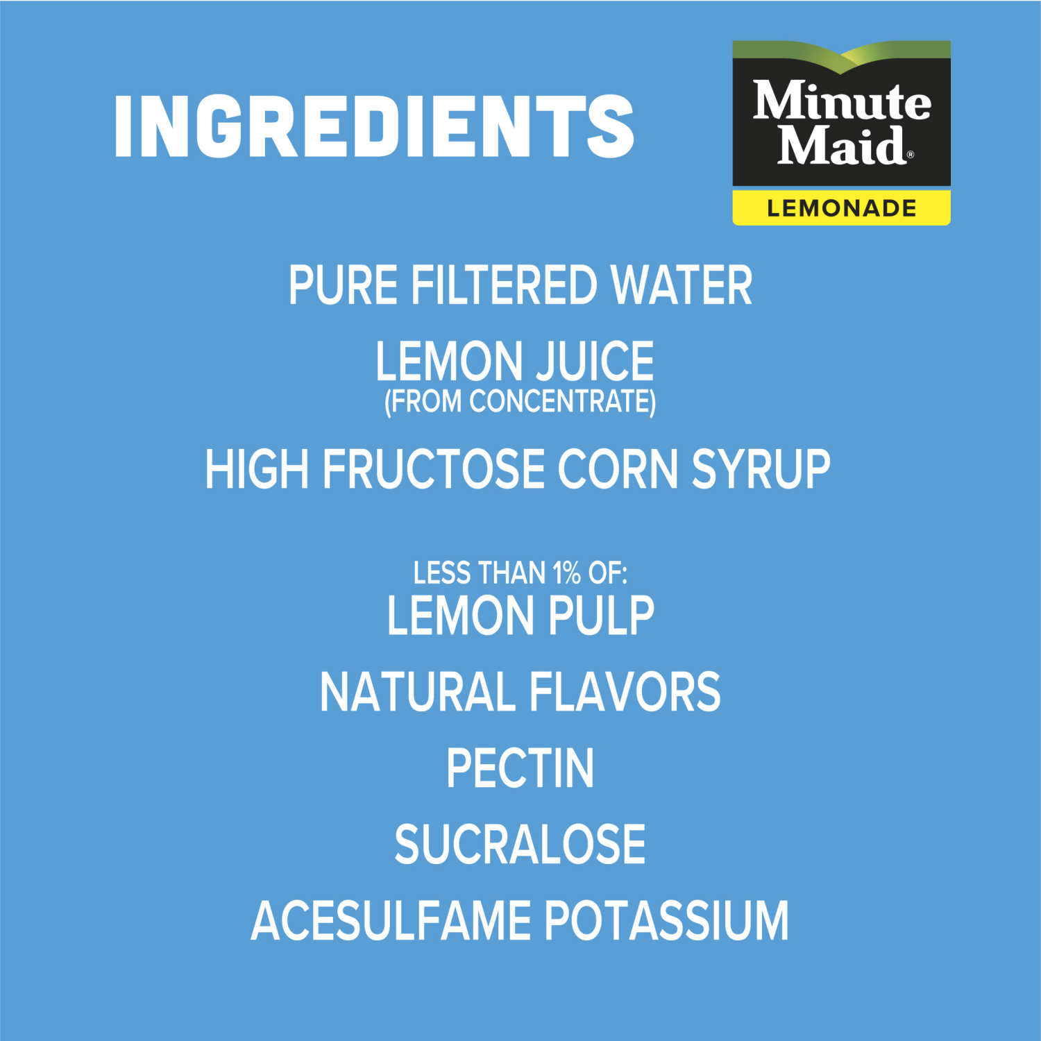 slide 7 of 8, Minute Maid Premium Lemonade 100% Natural Flavors, 59 fl oz, 59 fl oz