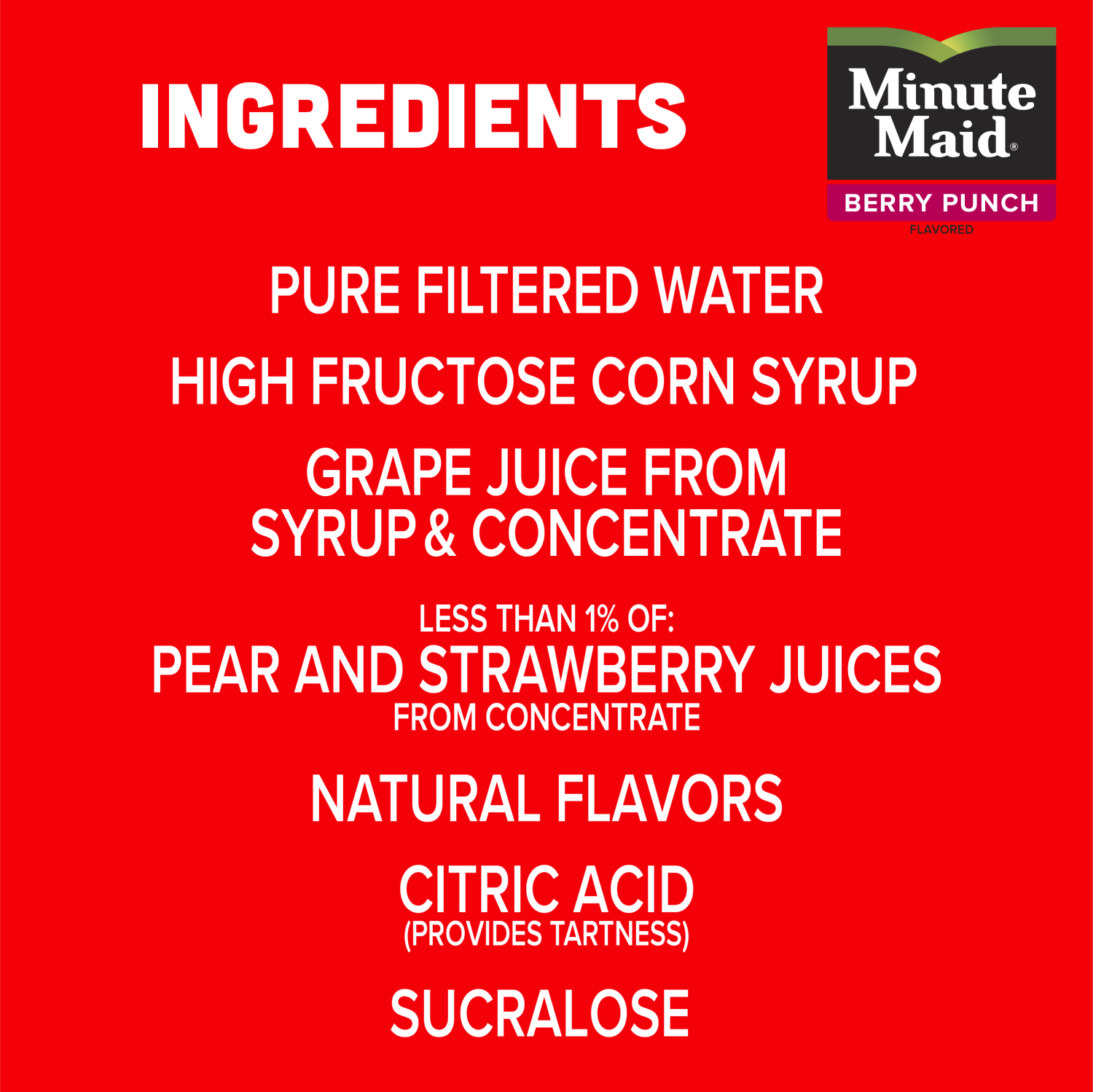 slide 3 of 5, Minute Maid Berry Punch Flavored Fruit Juice- 59 fl oz, 59 fl oz