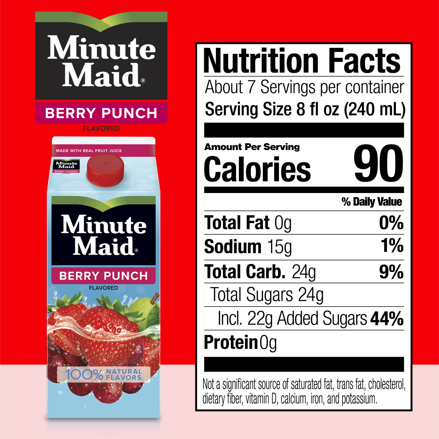 slide 4 of 5, Minute Maid Berry Punch Flavored Fruit Juice- 59 fl oz, 59 fl oz